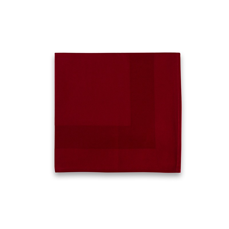 IndoLinen Napkin Damask Frame Maroon