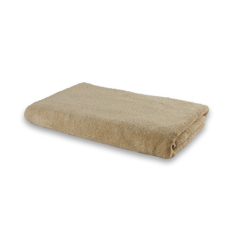 Bath Towel Plain Camel - 68x140cm