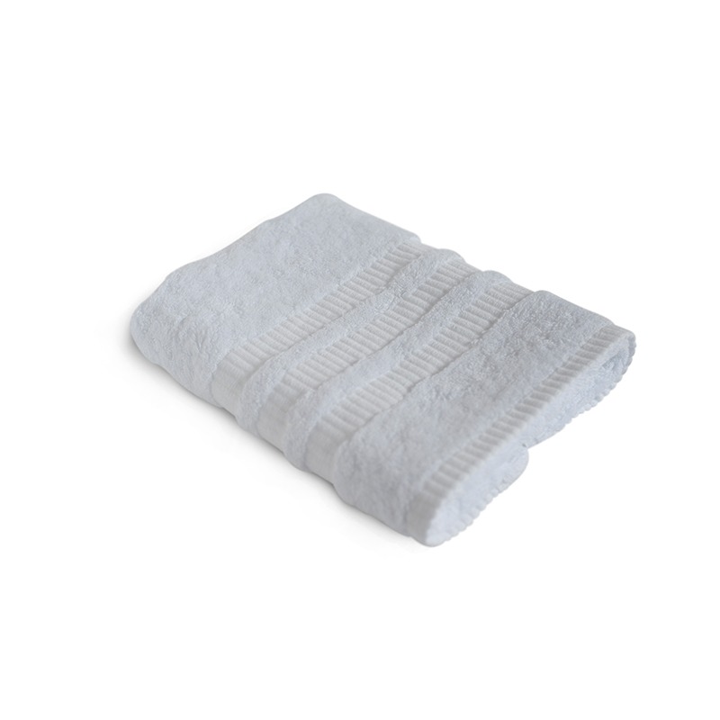 IndoLinen Bath Towel Raminten Large Plain White