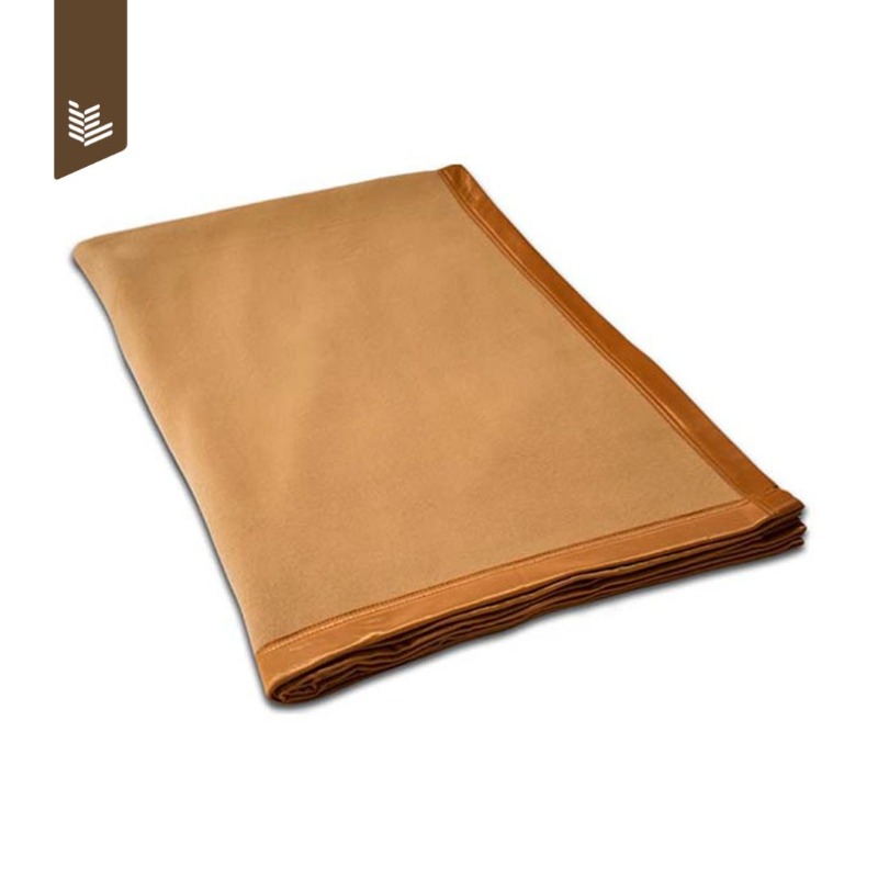 IndoLinen Blanket 1-Side Acrylic 100% - 180x220cm - maple